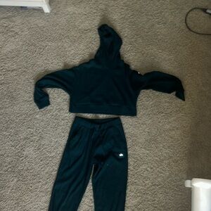 dark green ALO lounge set (size small)